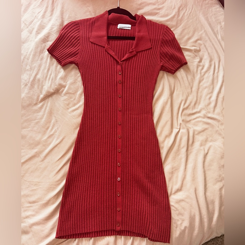 Urban Outfitters Red Mini Bodycon Dress